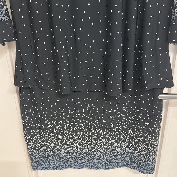 Party dress in size L in high quality Korean fabric with lining ! NWOT - Picture 4 of 7